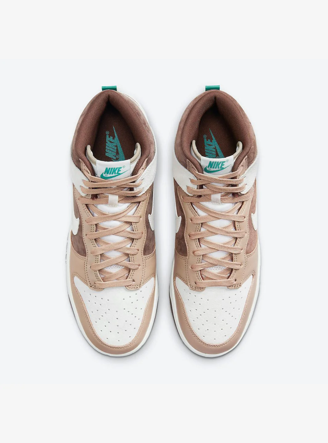 Nike Dunk High Light Chocolate - Image 4