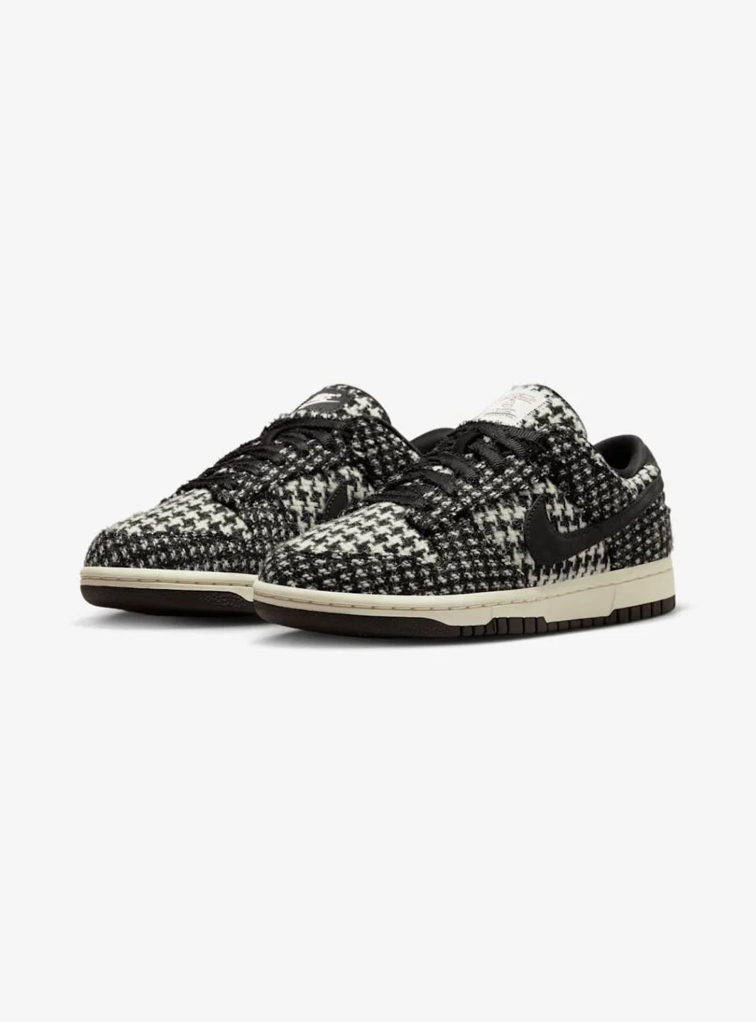 Nike Dunk Low Harris Tweed White Black Multi (W) - Image 2