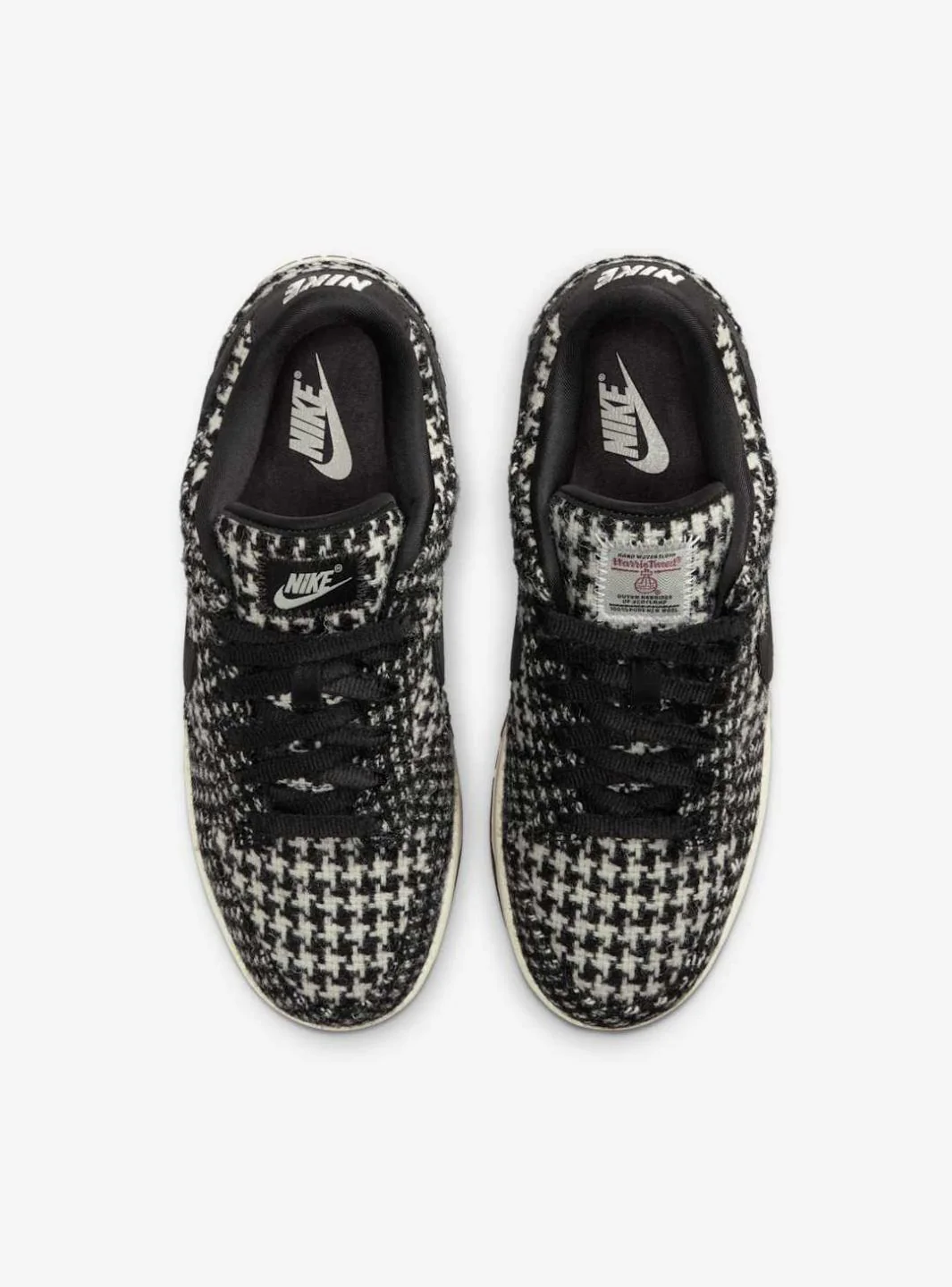 Nike Dunk Low Harris Tweed White Black Multi (W) - Image 4