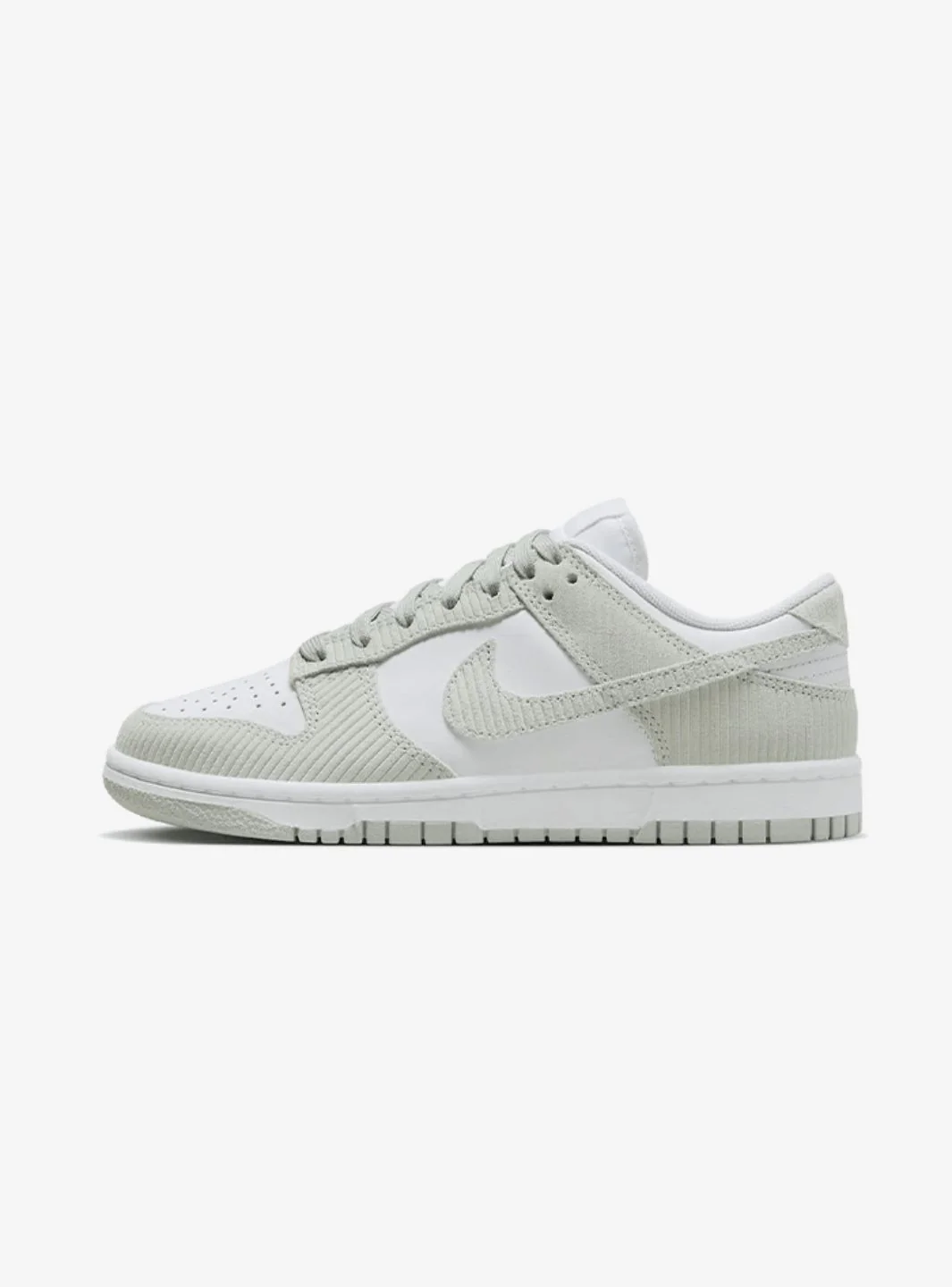 Nike Dunk Low Grey Light Silver Corduroy (W)
