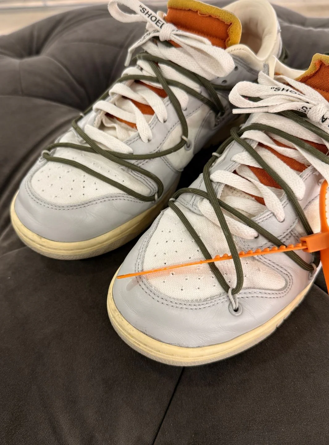 Nike Dunk Low Off-White Lot 22 - Usato 8.5/10 - Image 10