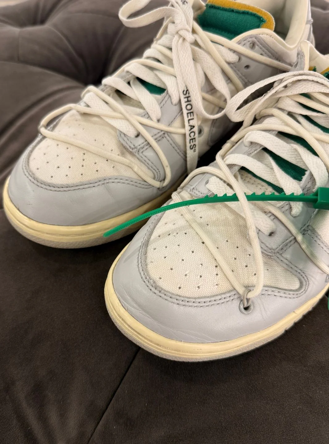 Nike Dunk Low Off-White Lot 25 - Usato 8.5/10 - Image 10