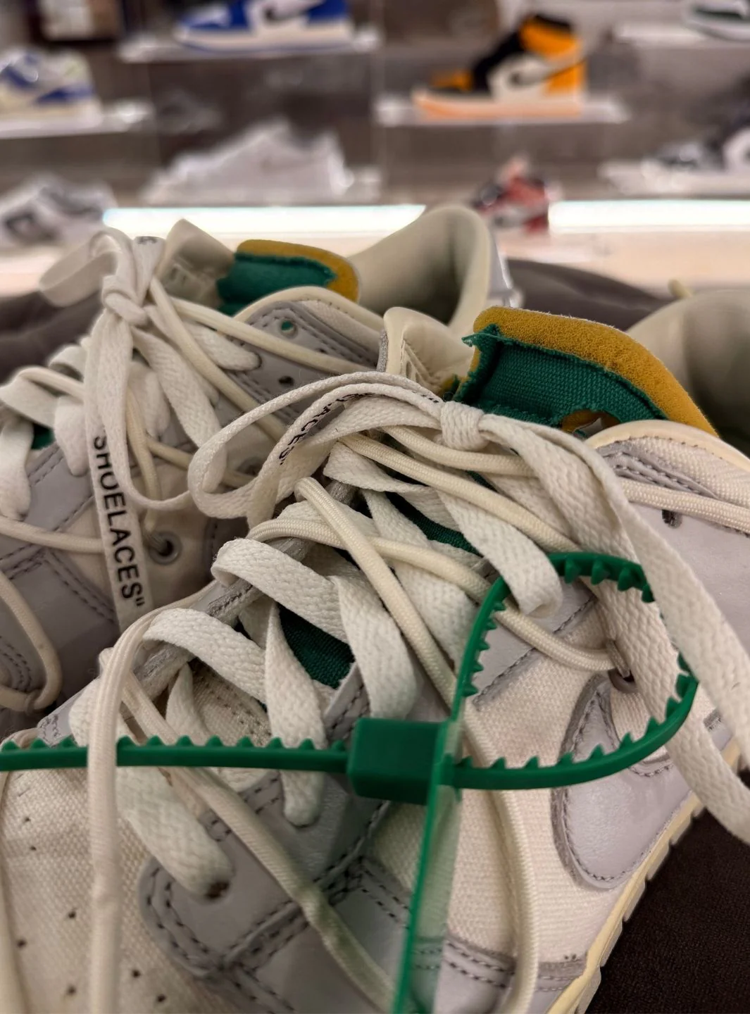Nike Dunk Low Off-White Lot 25 - Usato 8.5/10 - Image 13