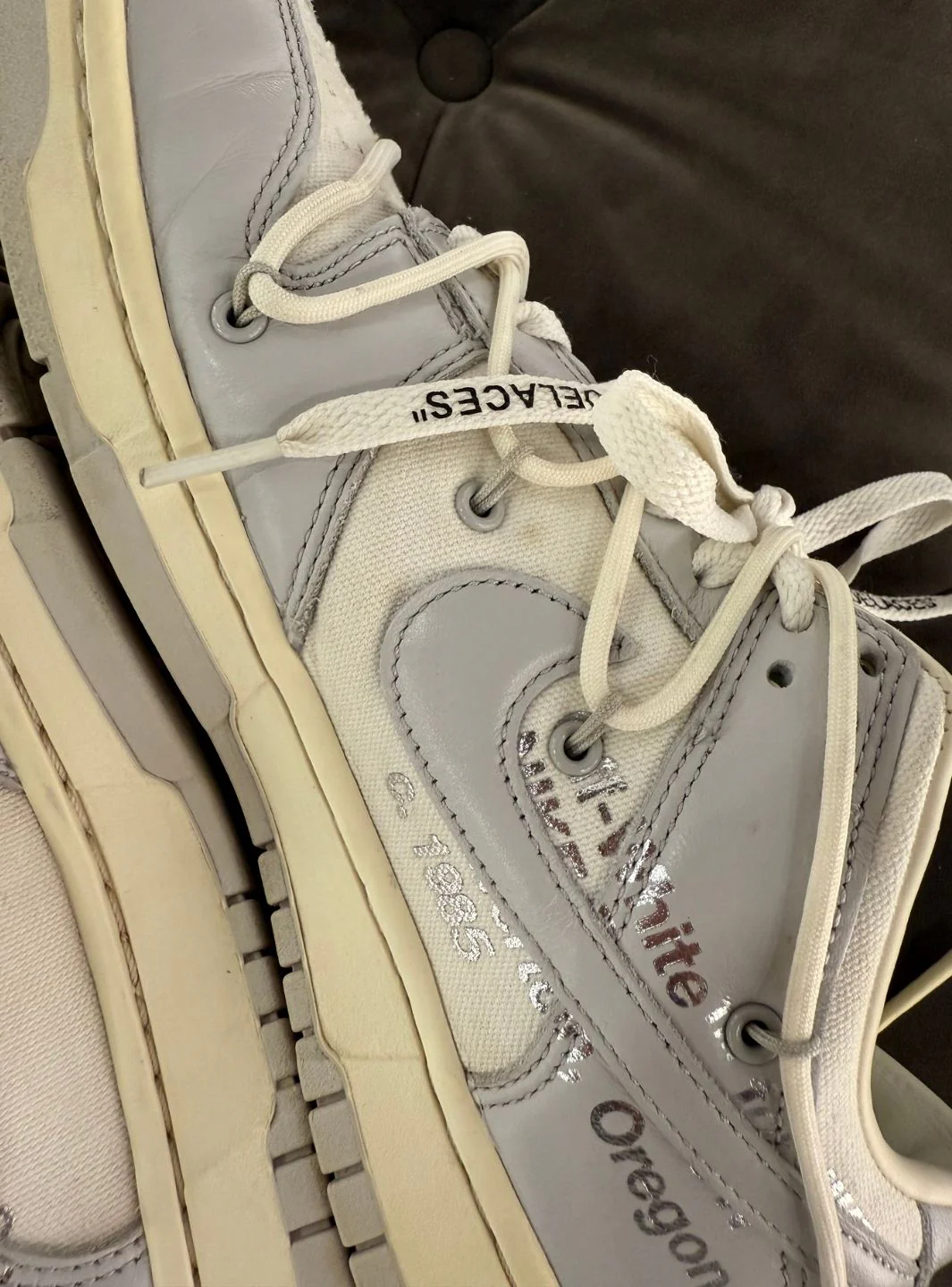 Nike Dunk Low Off-White Lot 25 - Usato 8.5/10 - Image 15