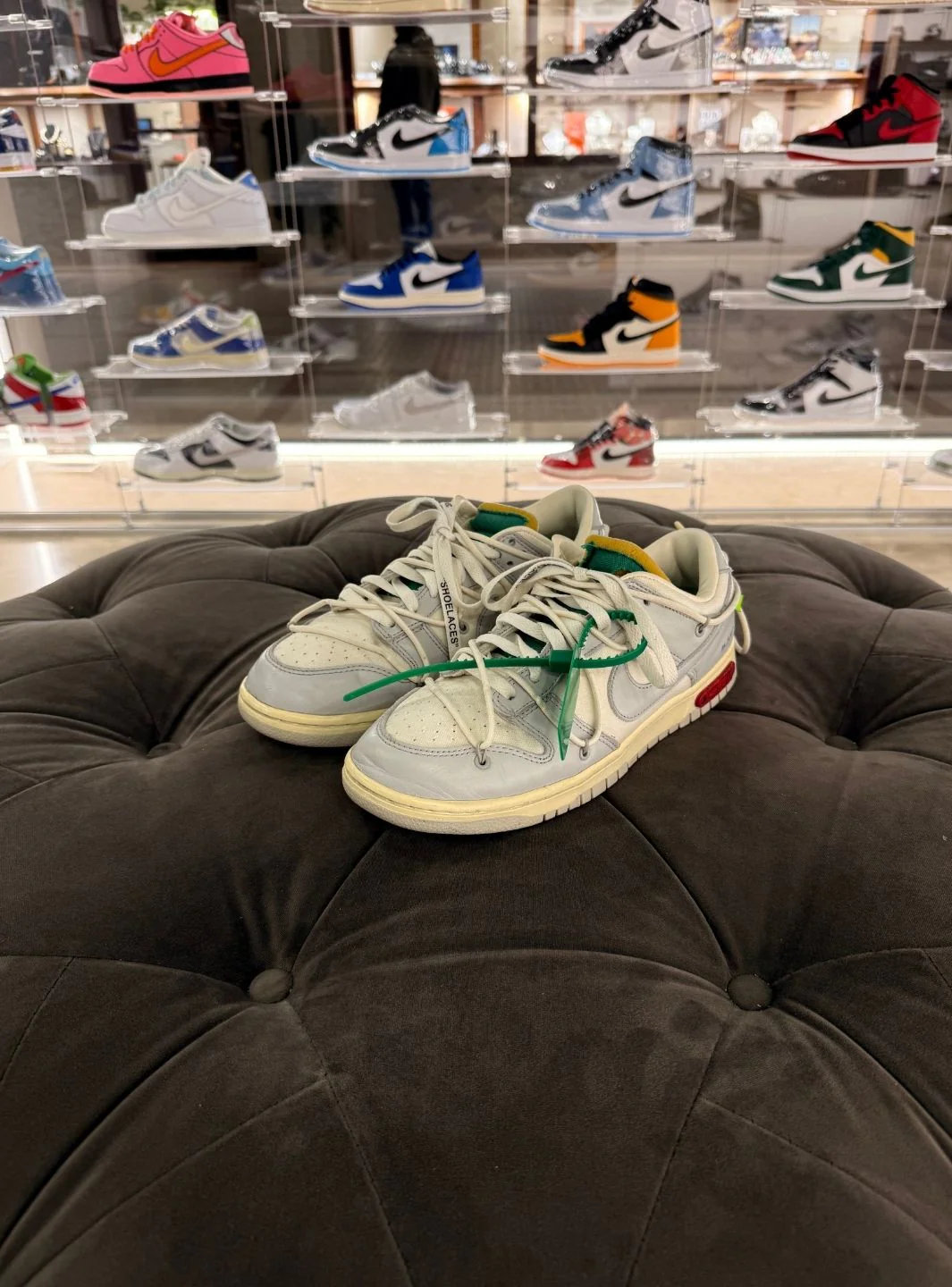 Nike Dunk Low Off-White Lot 25 - Usato 8.5/10 - Image 3