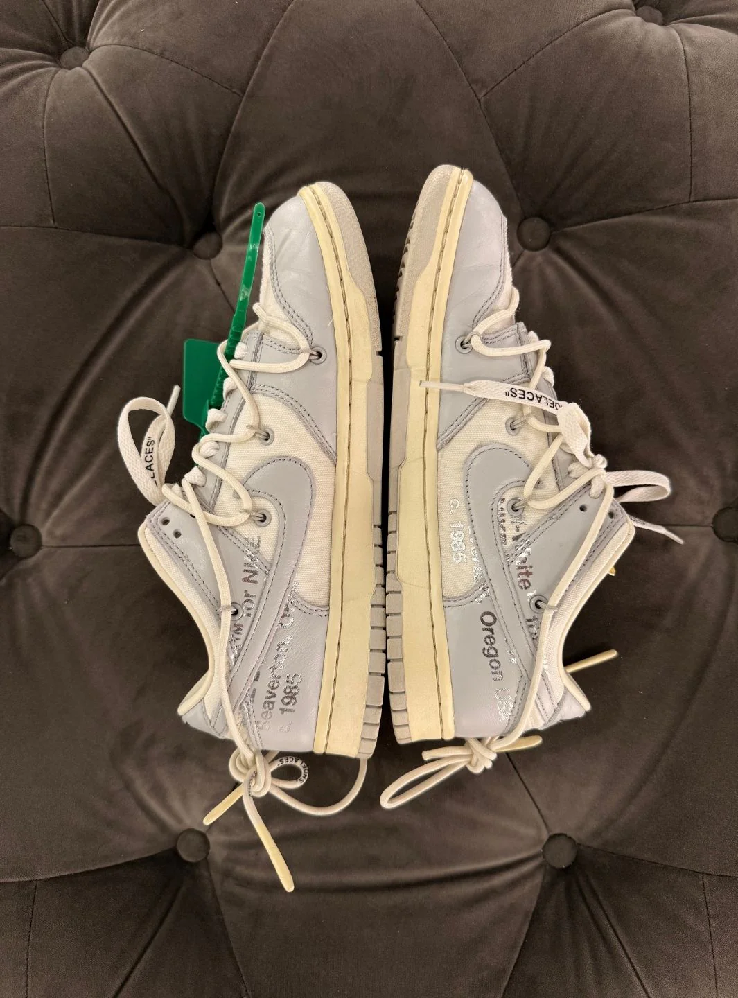 Nike Dunk Low Off-White Lot 25 - Usato 8.5/10 - Image 5