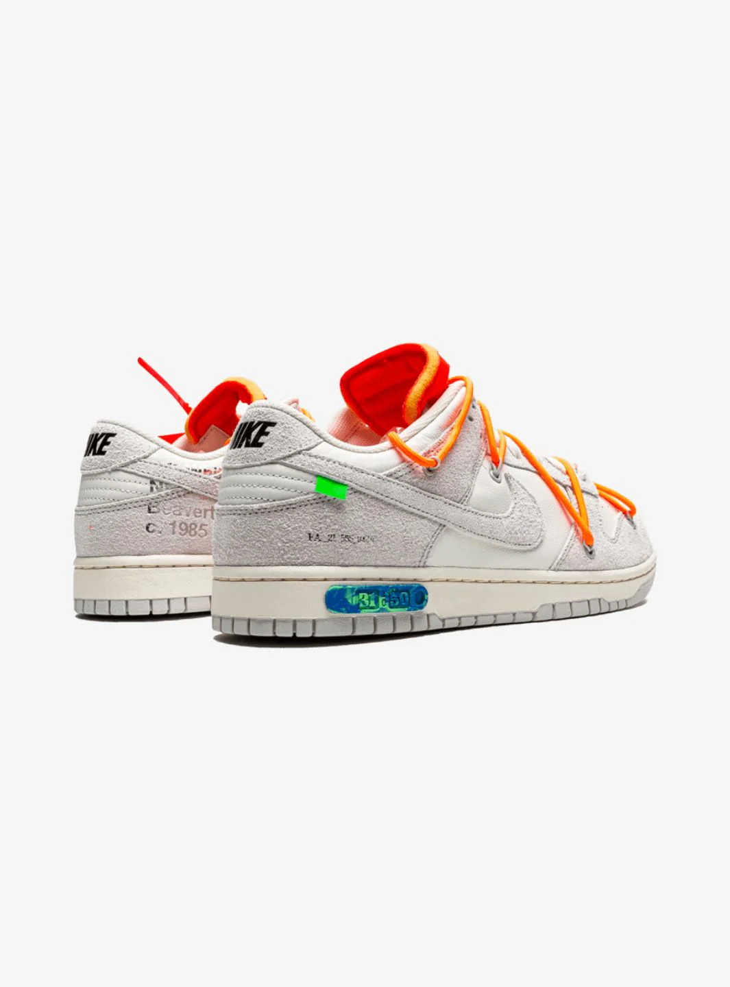 Nike Dunk Low Off-White Lot 31 - Image 3