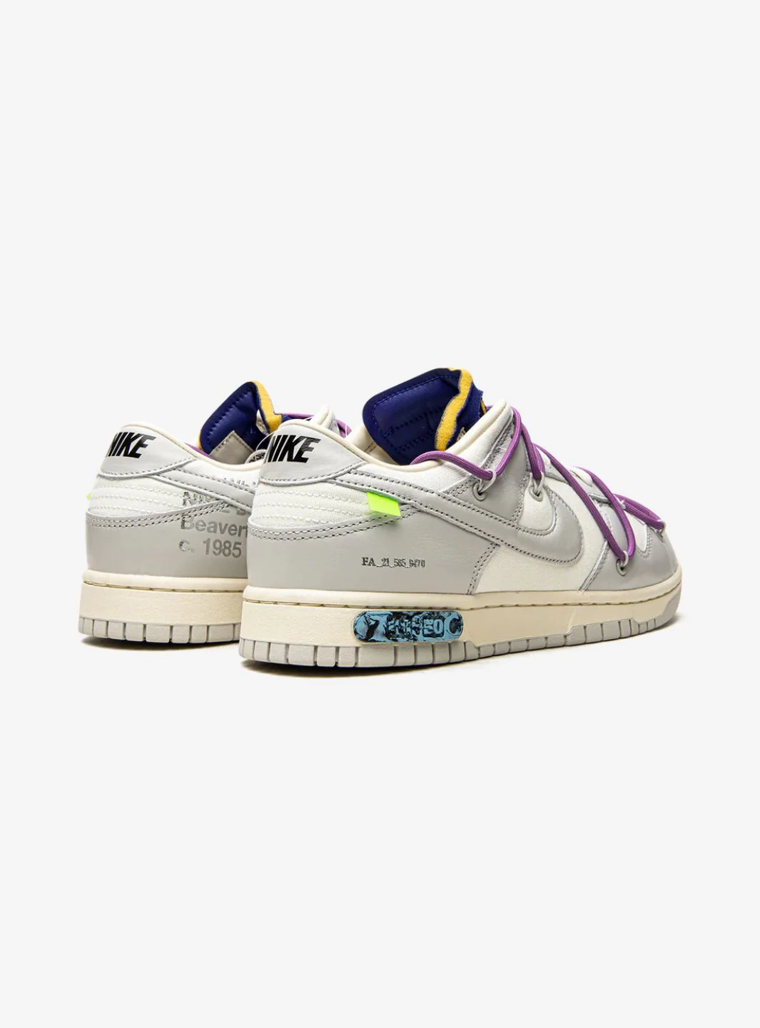 Nike Dunk Low Off-White Lot 48 - Image 3
