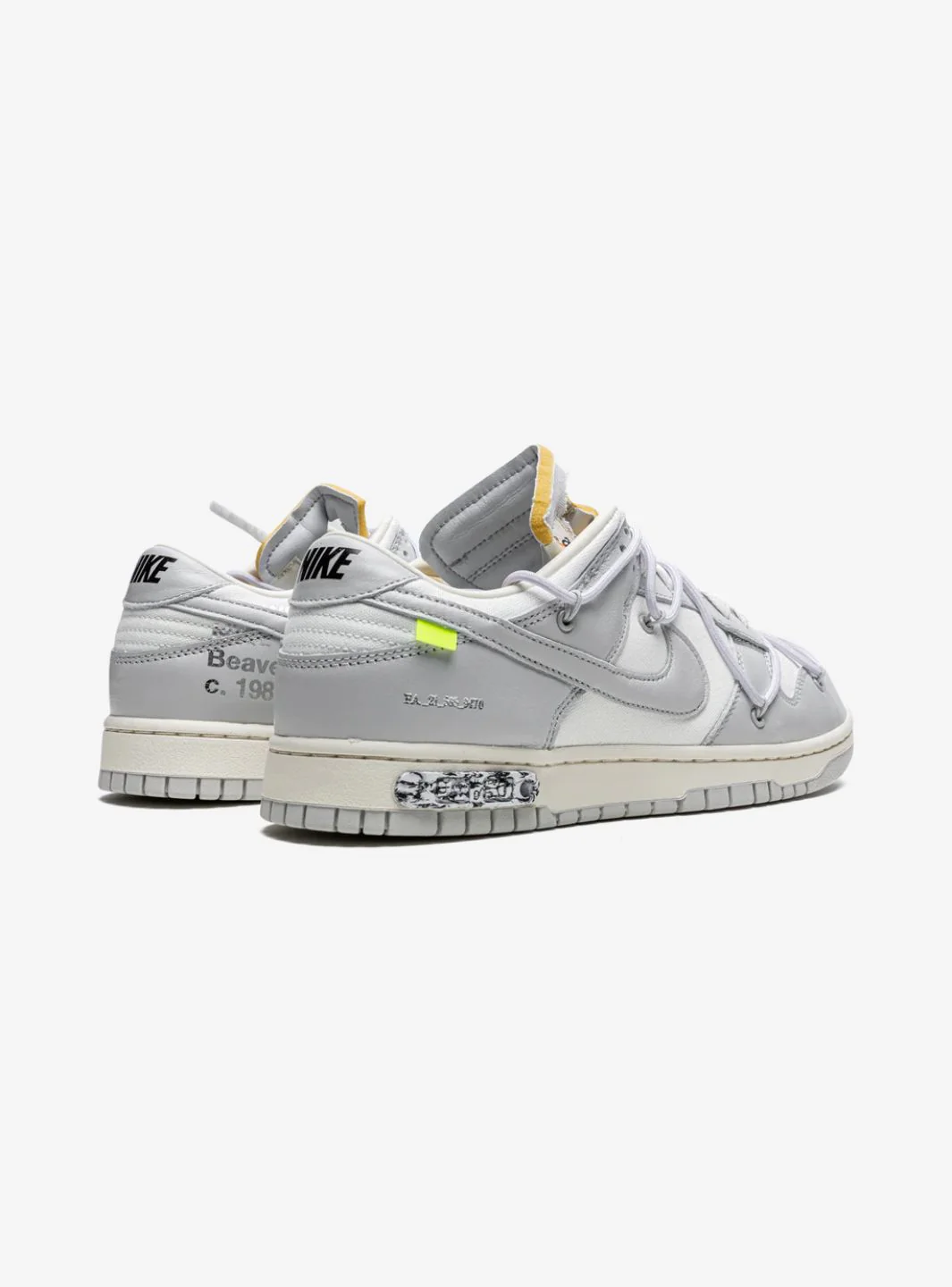 Nike Dunk Low Off-White Lot 49 - Image 3