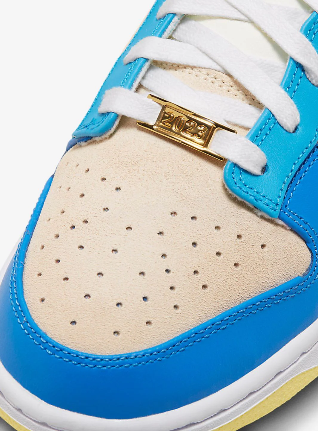 Nike Dunk Low Retro PRM Year of the Rabbit Blue Orange Cream - Image 3