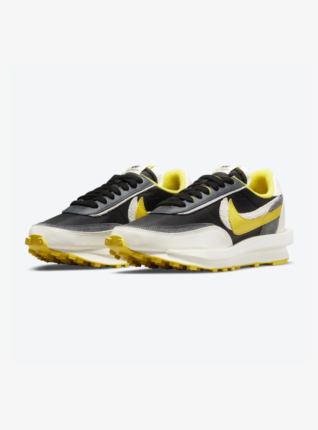 Nike LD Waffle Sacai Undercover Black Bright Citron - Image 2