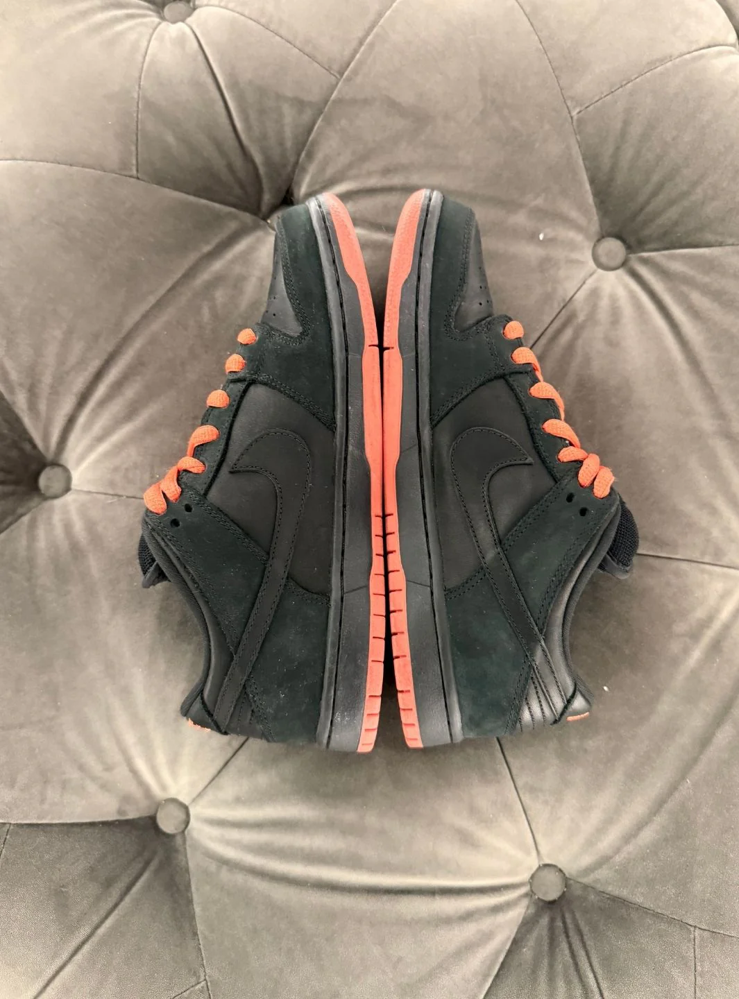 Nike SB Dunk Low Black Pigeon Signed Jeff Staple - Usato 9/10 - Image 6