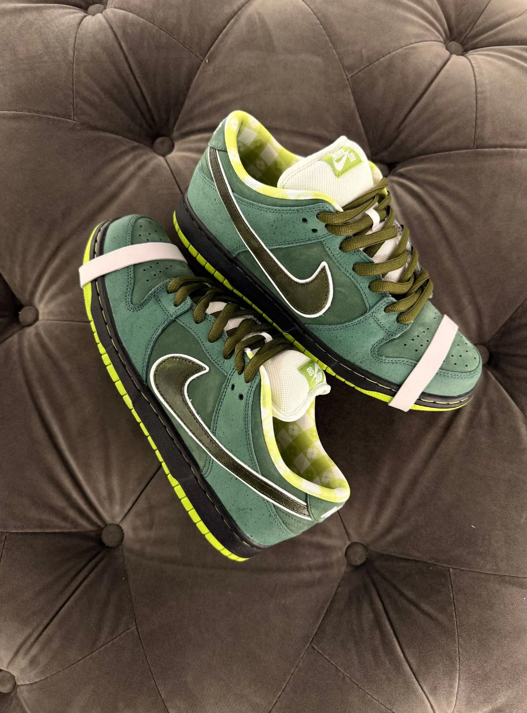 Nike SB Dunk Low Concepts Green Lobster (Special Box) - Usato 9/10 - Image 2