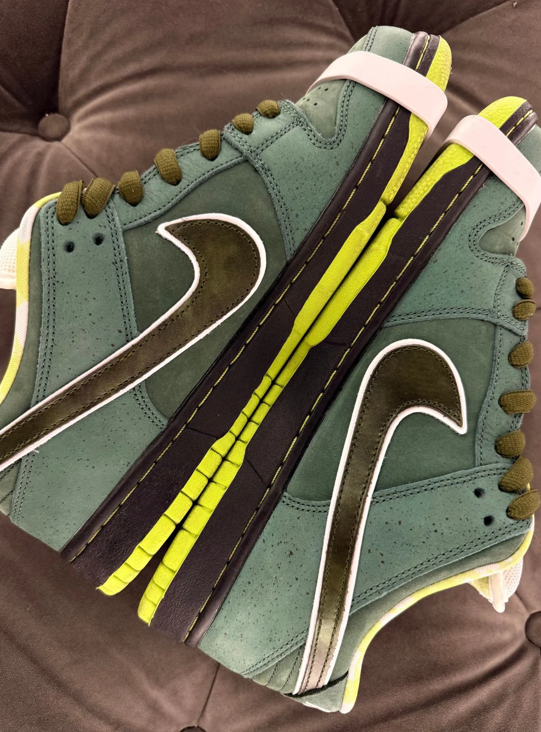 Nike SB Dunk Low Concepts Green Lobster (Special Box) - Usato 9/10 - Image 9