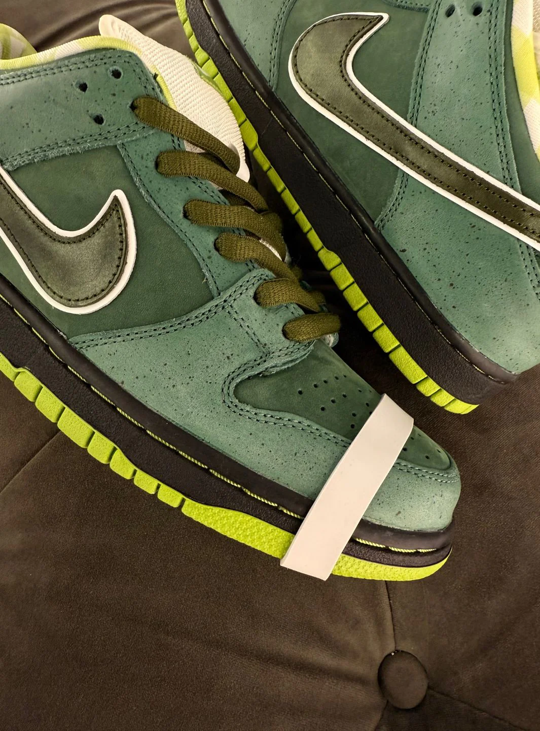 Nike SB Dunk Low Concepts Green Lobster (Special Box) - Usato 9.5/10 - Image 12