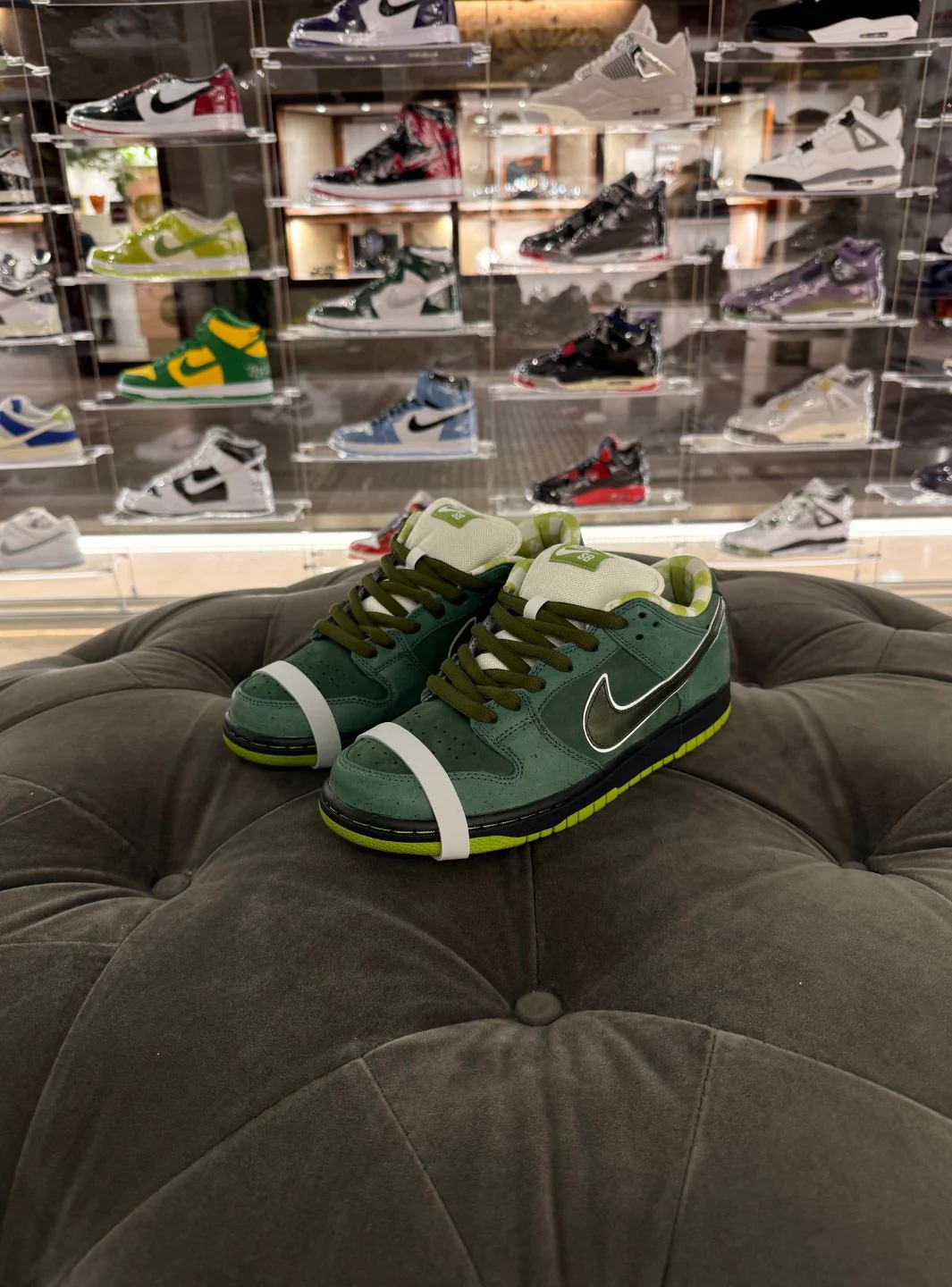Nike SB Dunk Low Concepts Green Lobster (Special Box) - Usato 9.5/10 - Image 3