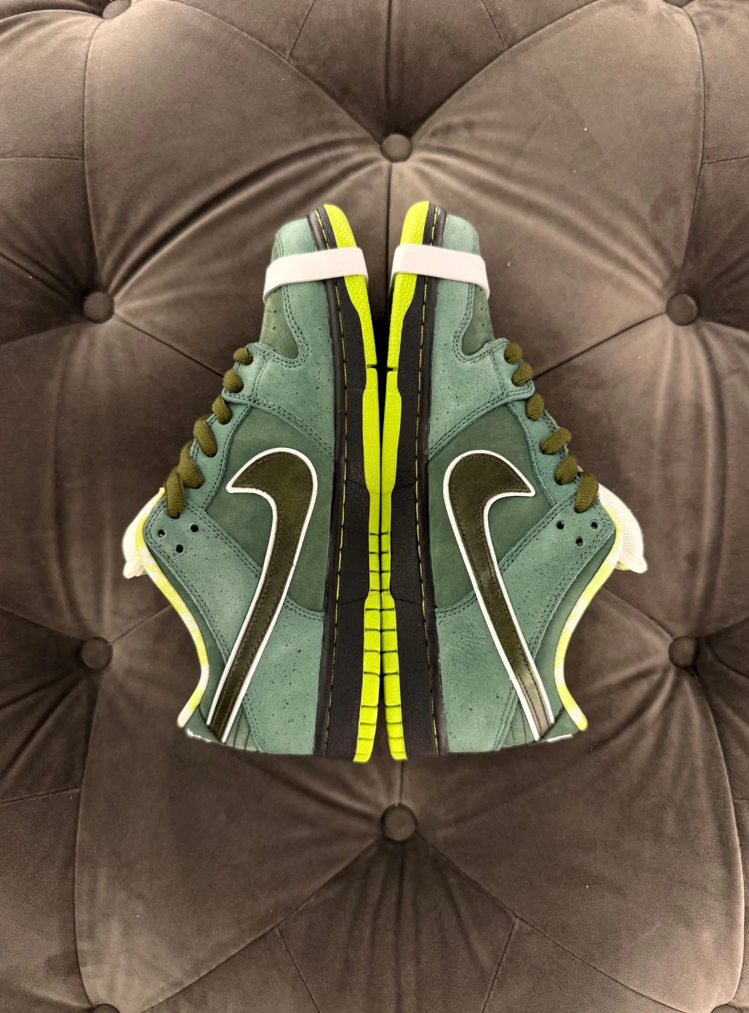 Nike SB Dunk Low Concepts Green Lobster (Special Box) - Usato 9.5/10 - Image 5
