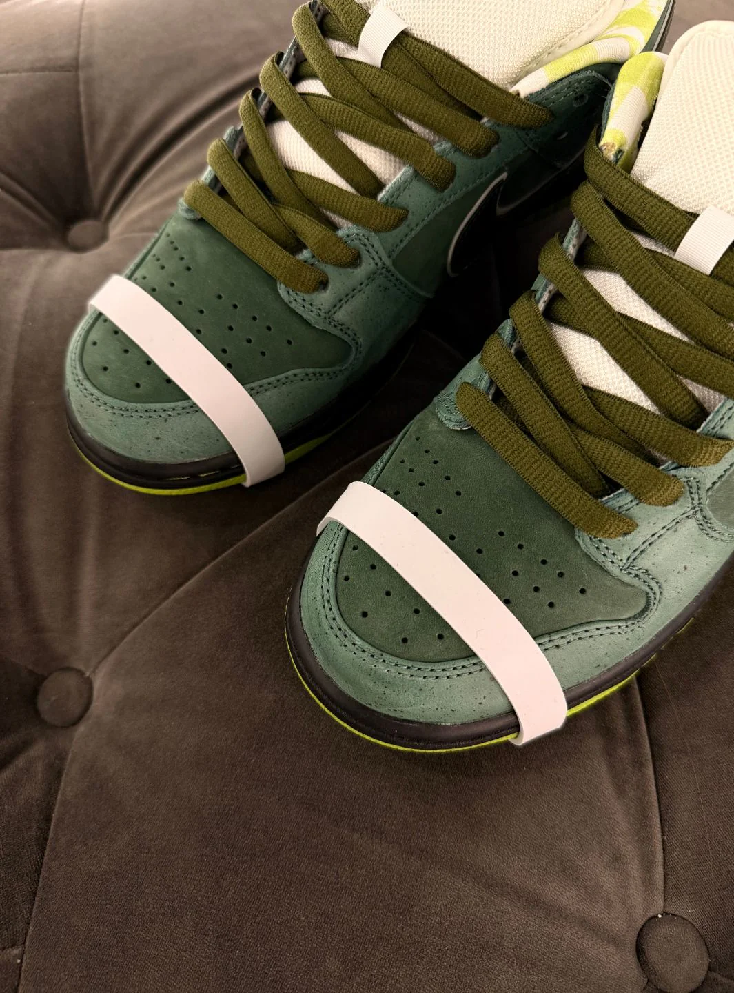 Nike SB Dunk Low Concepts Green Lobster (Special Box) - Usato 9.5/10 - Image 9