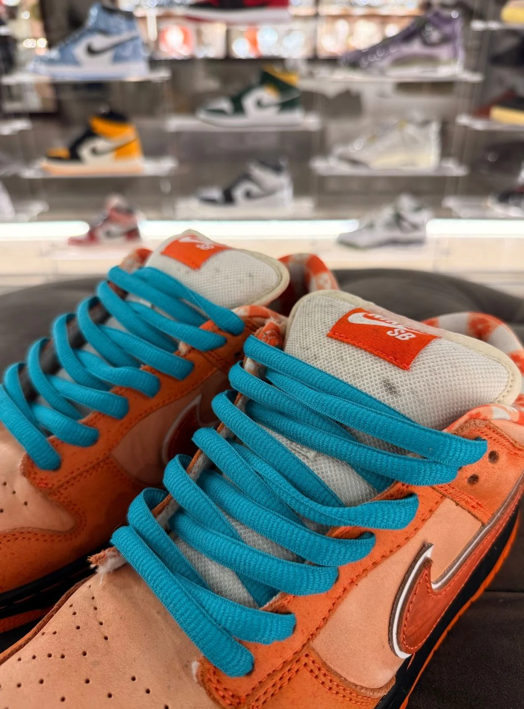 Nike SB Dunk Low Concepts Orange Lobster - Usato 8/10 - Image 12