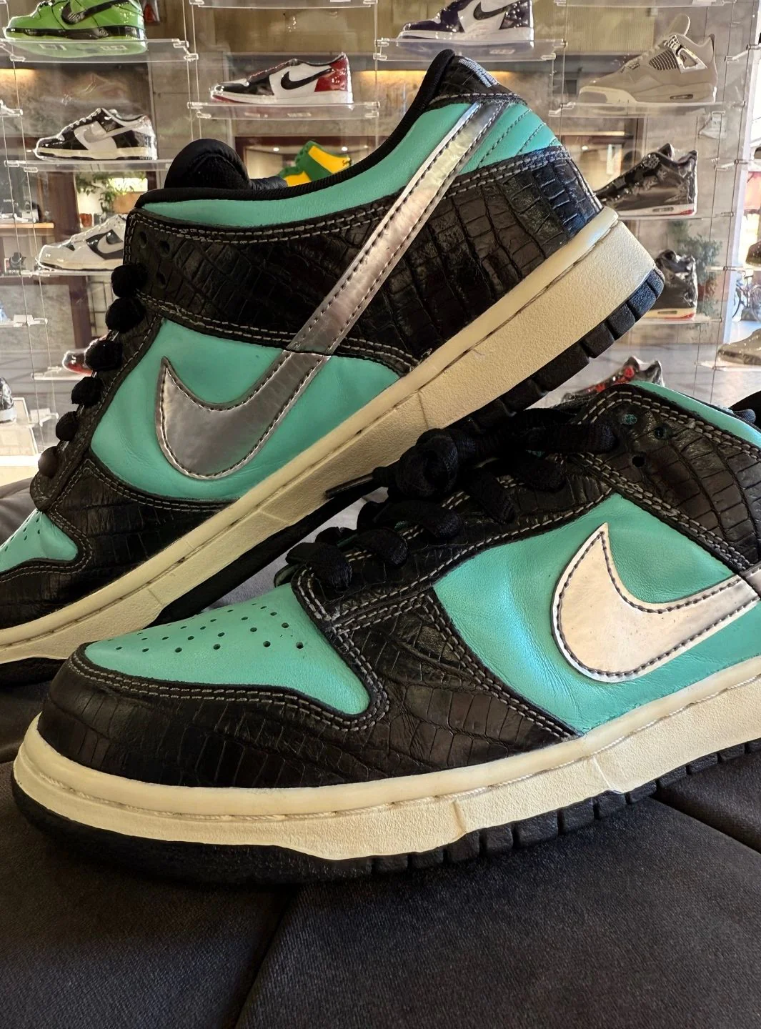 Nike SB Dunk Low Diamond Supply Co. - Usato 8.5/10 - Image 9