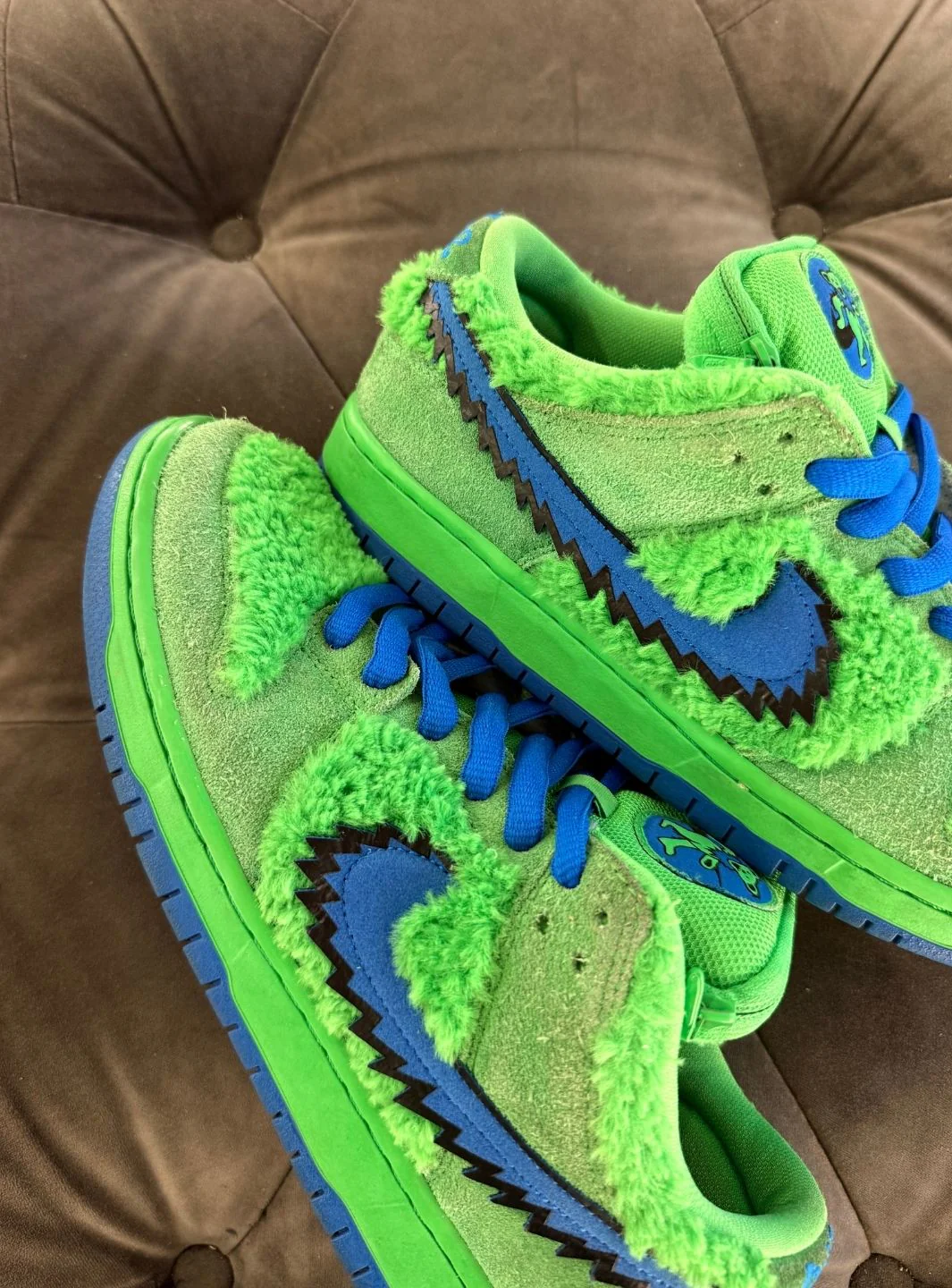 Nike SB Dunk Low Grateful Dead Bears Green - Usato 9/10 - Image 12