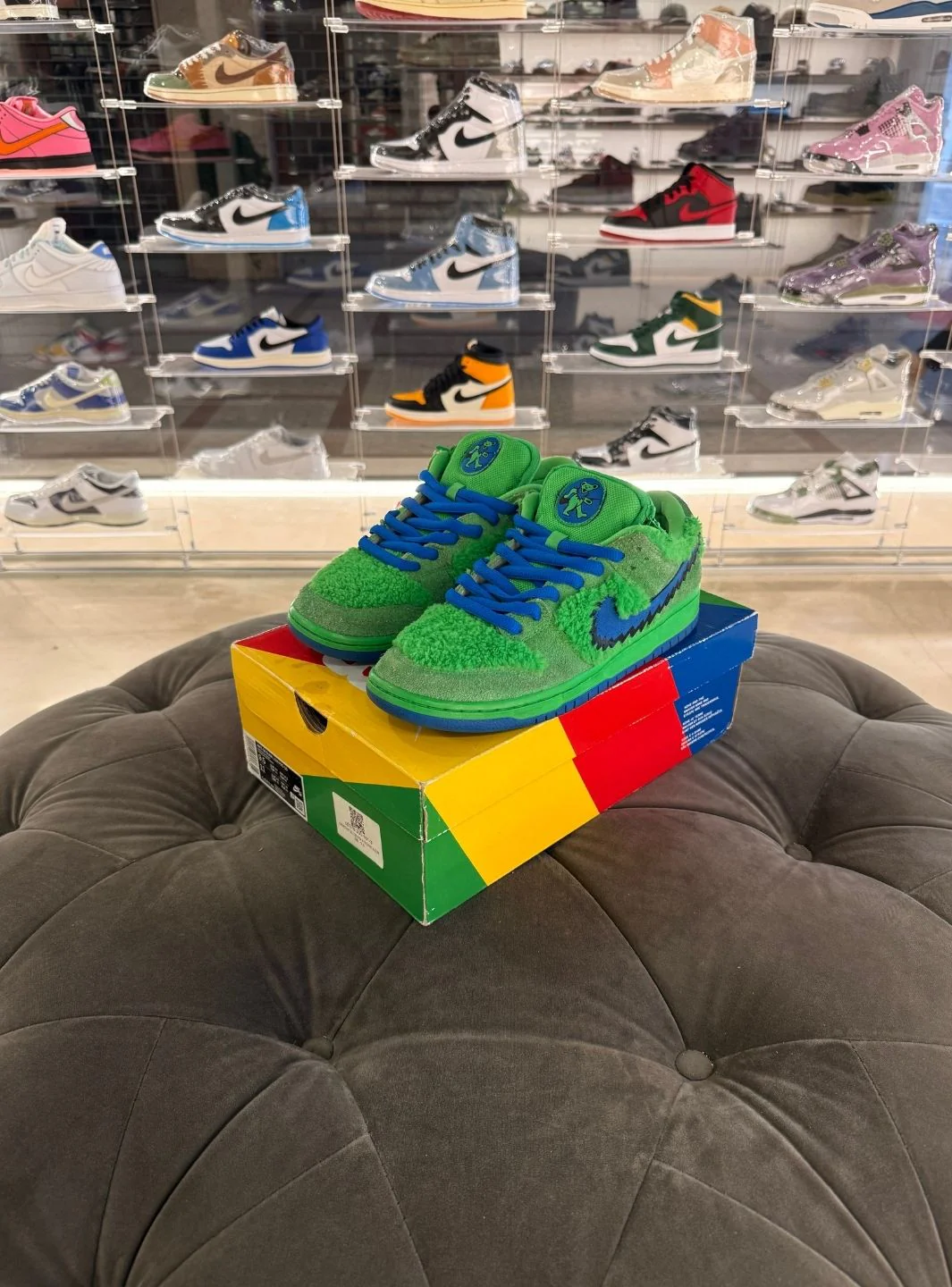 Nike SB Dunk Low Grateful Dead Bears Green - Usato 9/10 - Image 13