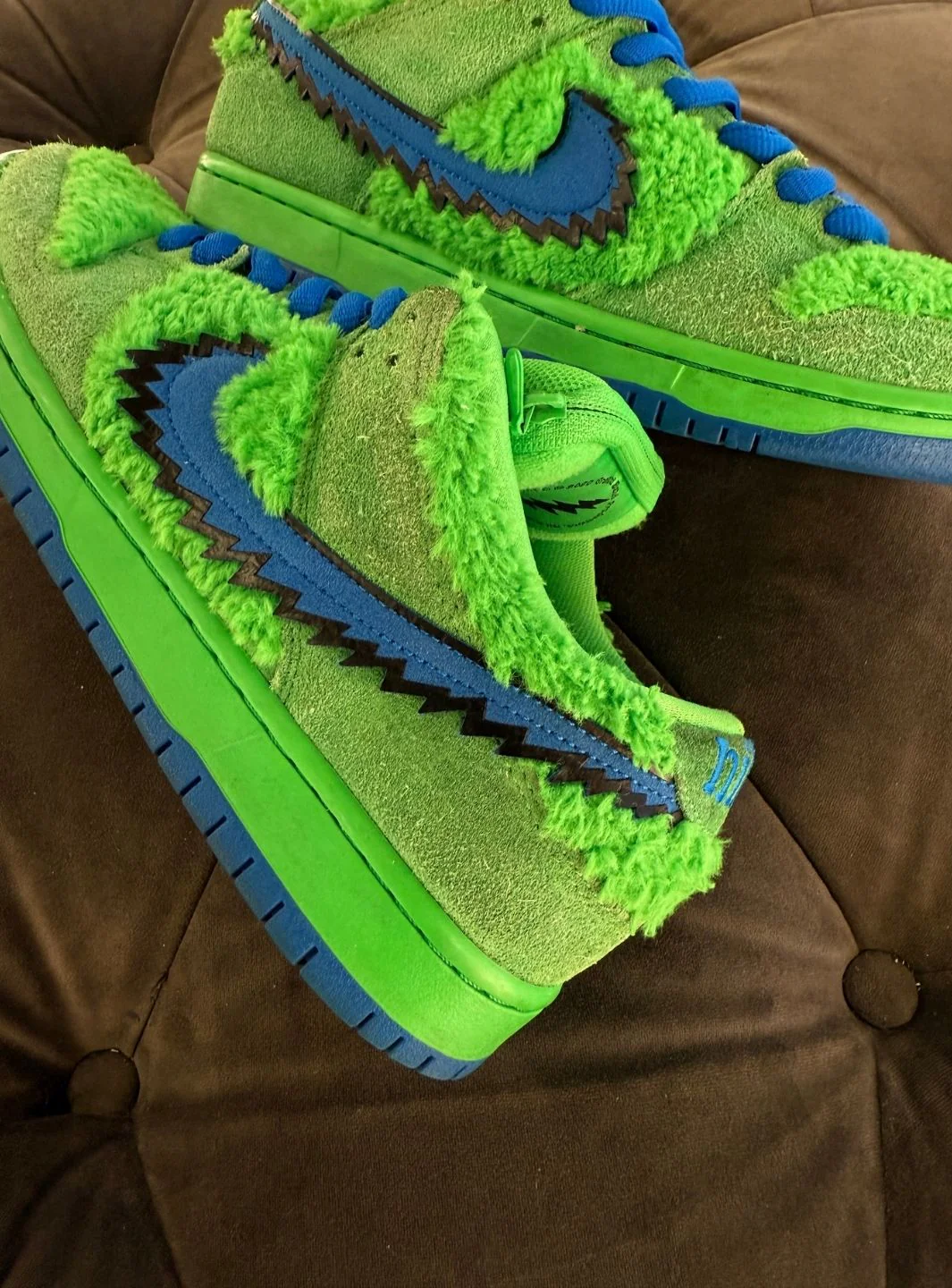 Nike SB Dunk Low Grateful Dead Bears Green - Usato 9/10 - Image 9