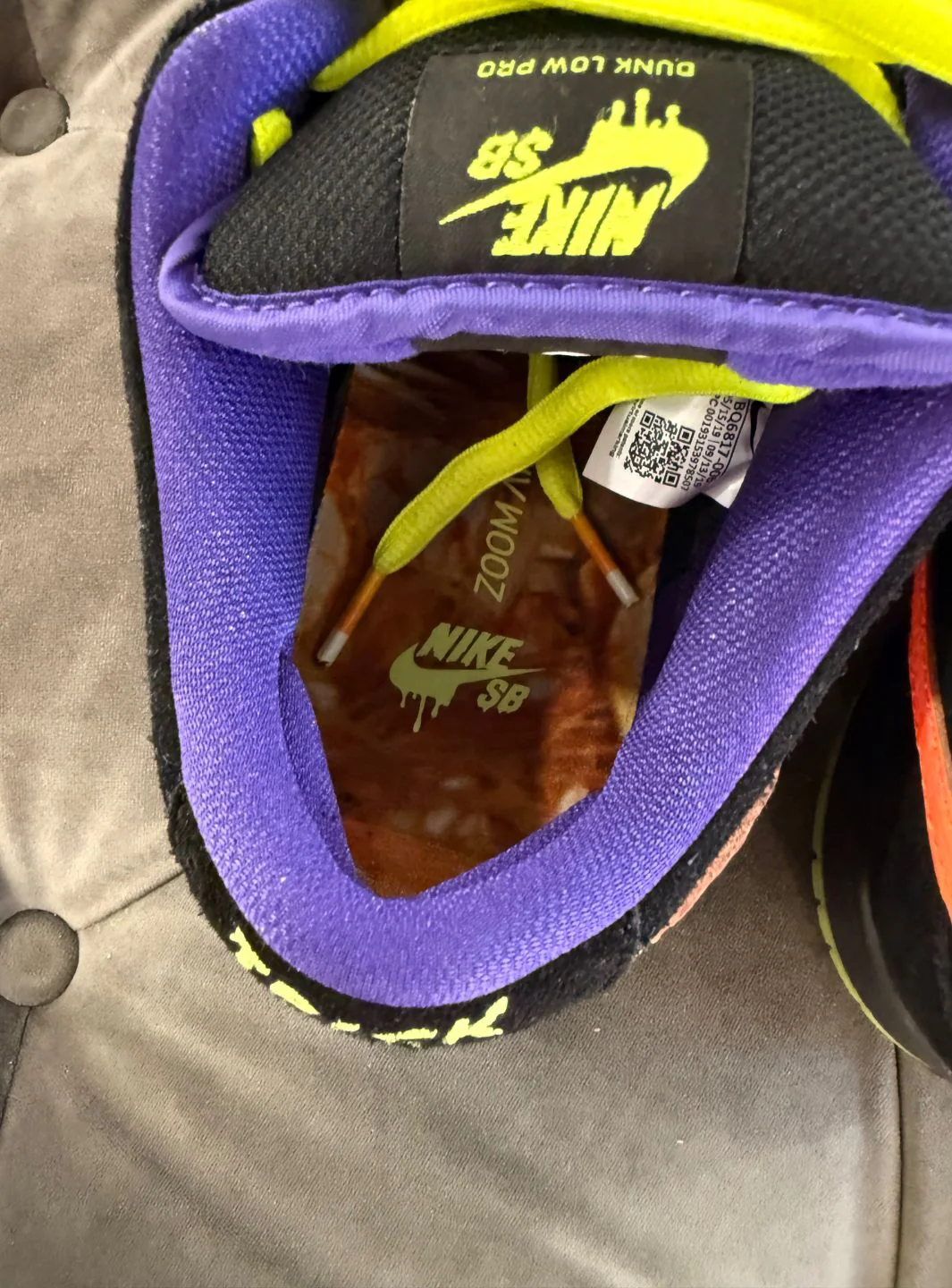 Nike SB Dunk Low Night of Mischief Halloween - Usato 9/10 - Image 10