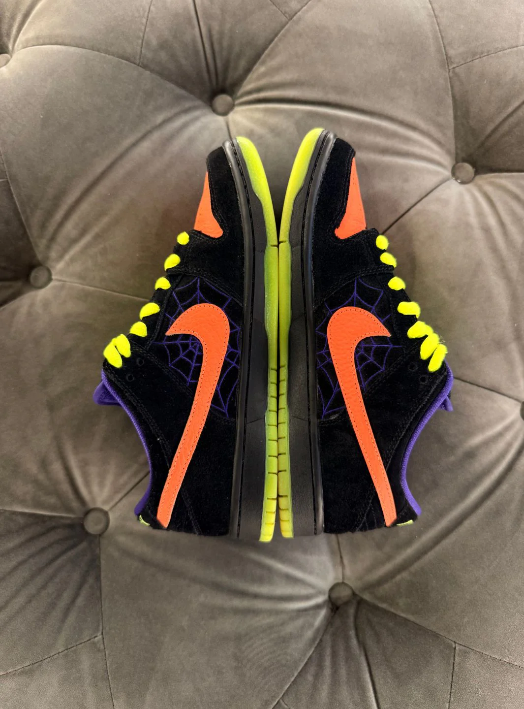 Nike SB Dunk Low Night of Mischief Halloween - Usato 9/10 - Image 6
