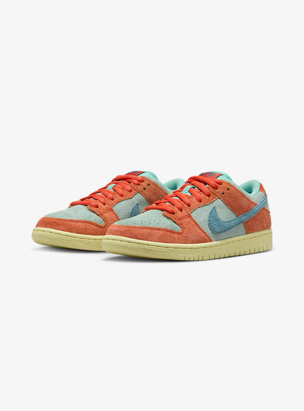 Nike SB Dunk Low Orange Emerald Rise - Image 2