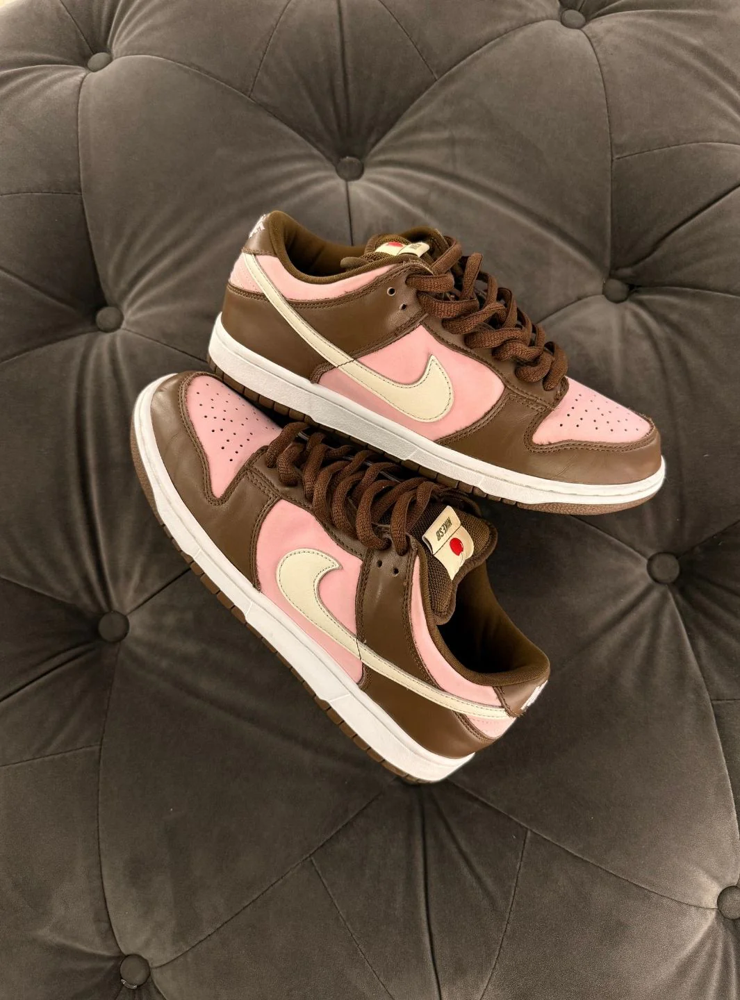 Nike SB Dunk Low Stussy Cherry - Usato 9/10 - Image 2