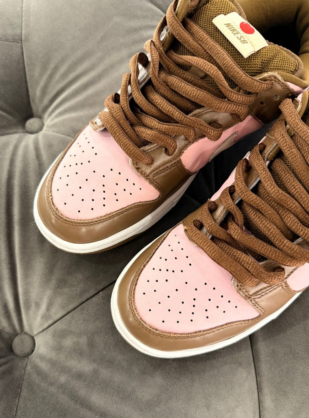 Nike SB Dunk Low Stussy Cherry - Usato 9/10 - Image 9