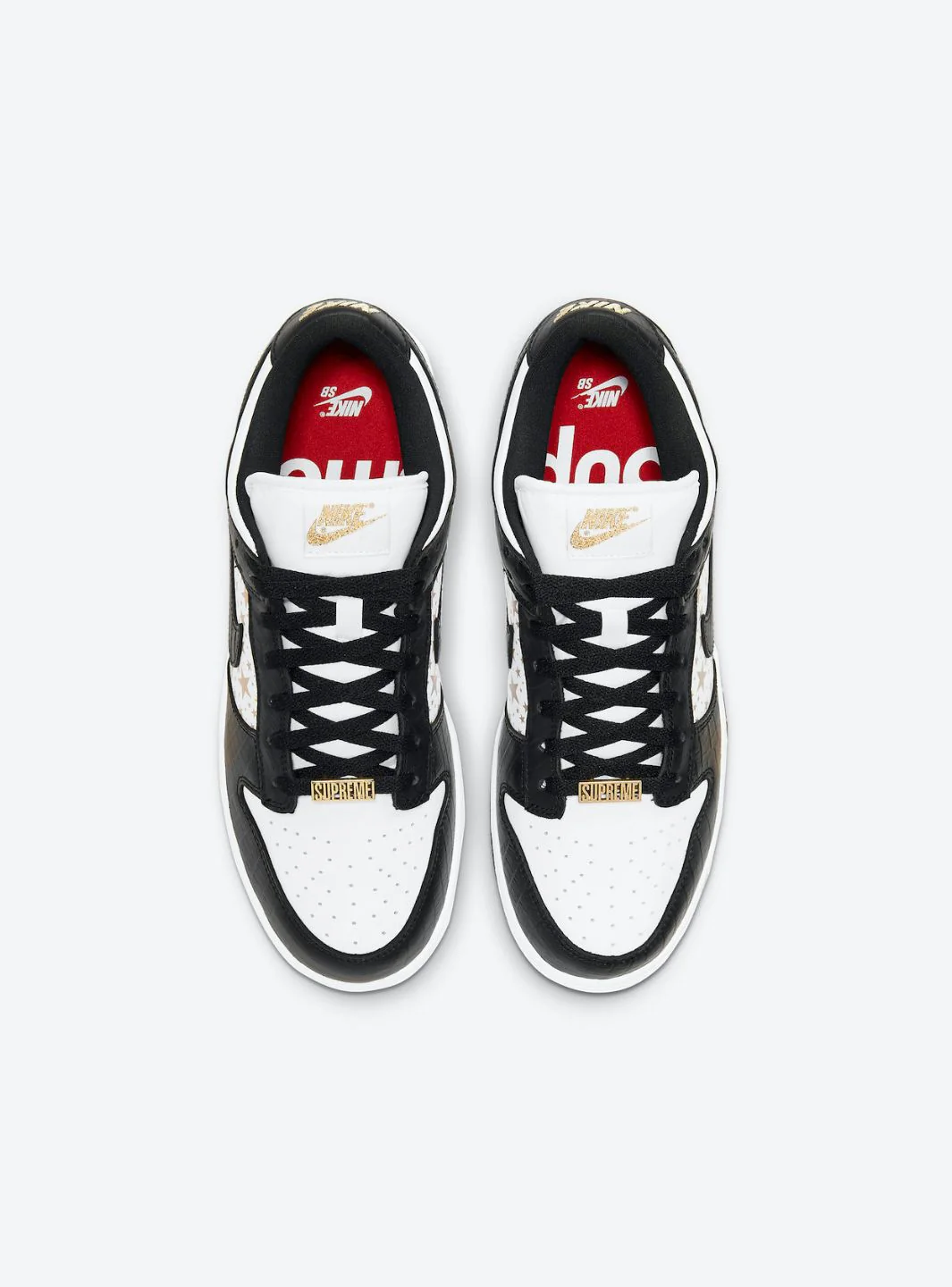 Nike SB Dunk Low Supreme Stars Black (2021) - Image 6