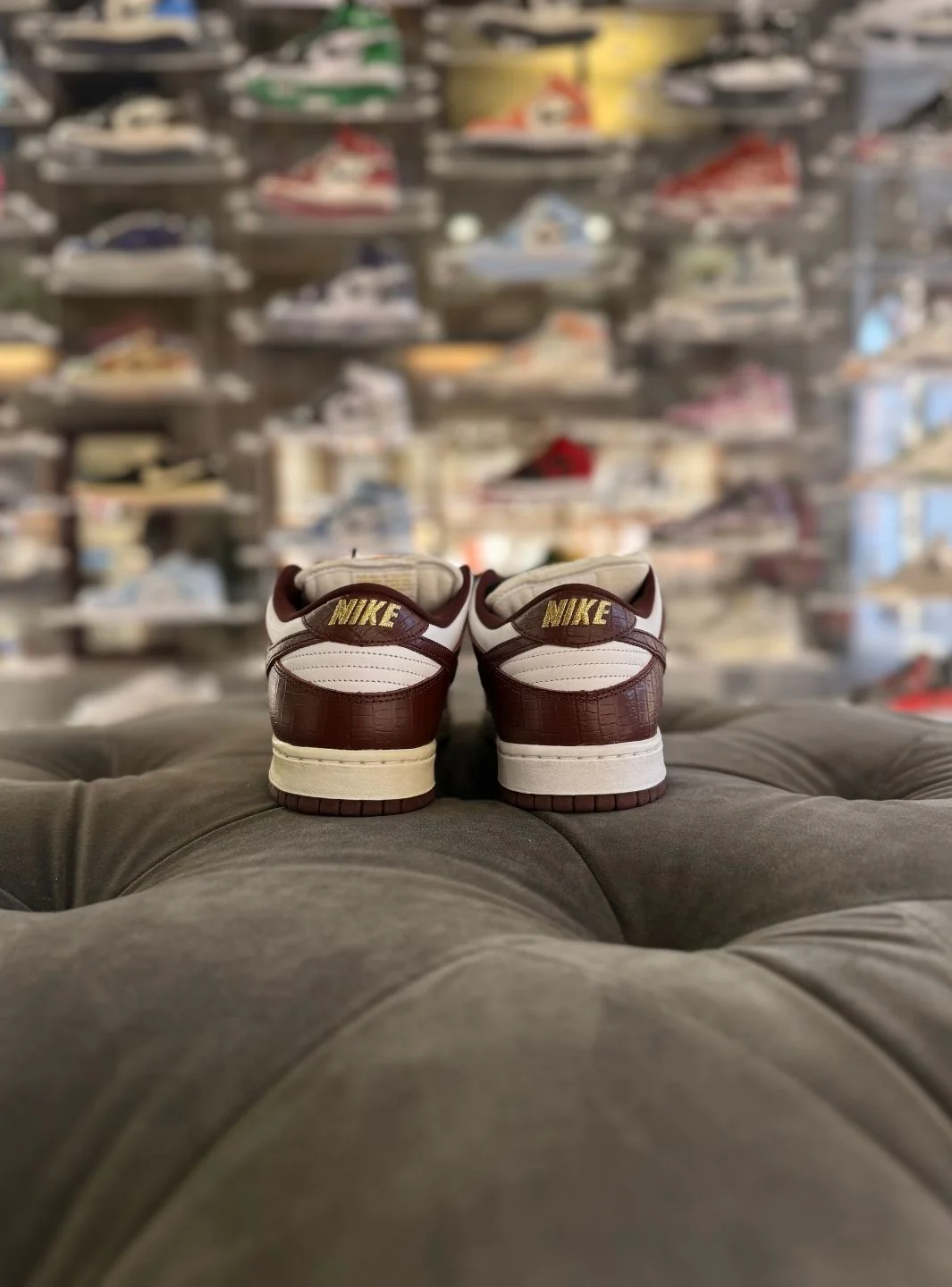 Nike SB Dunk Low Supreme Stars Barkroot Brown (2021) - Usato 10/10 - Image 4