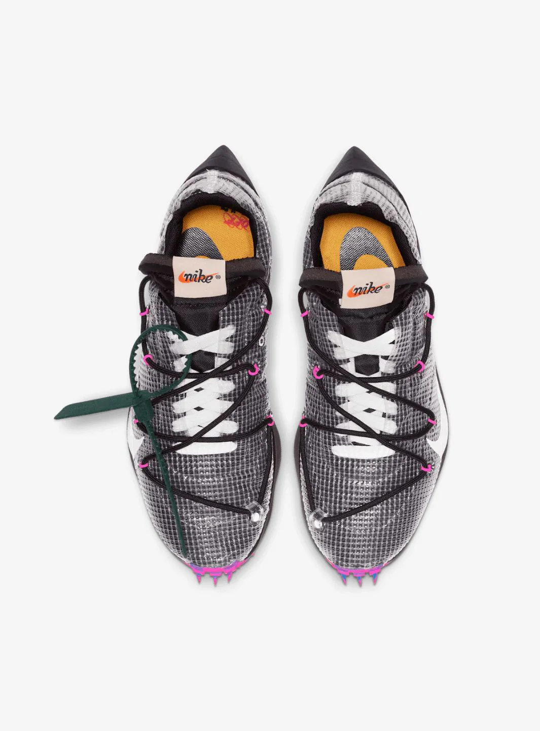Nike Vapor Street Off-White Black Laser Fuchsia - Image 4