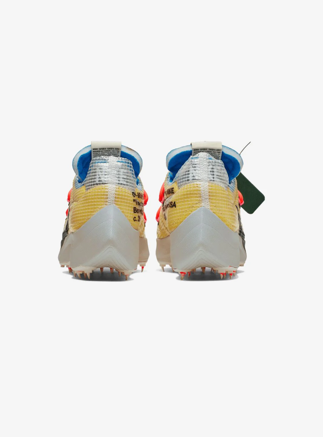 Nike Vapor Street Off-White Tour Yellow - Image 5