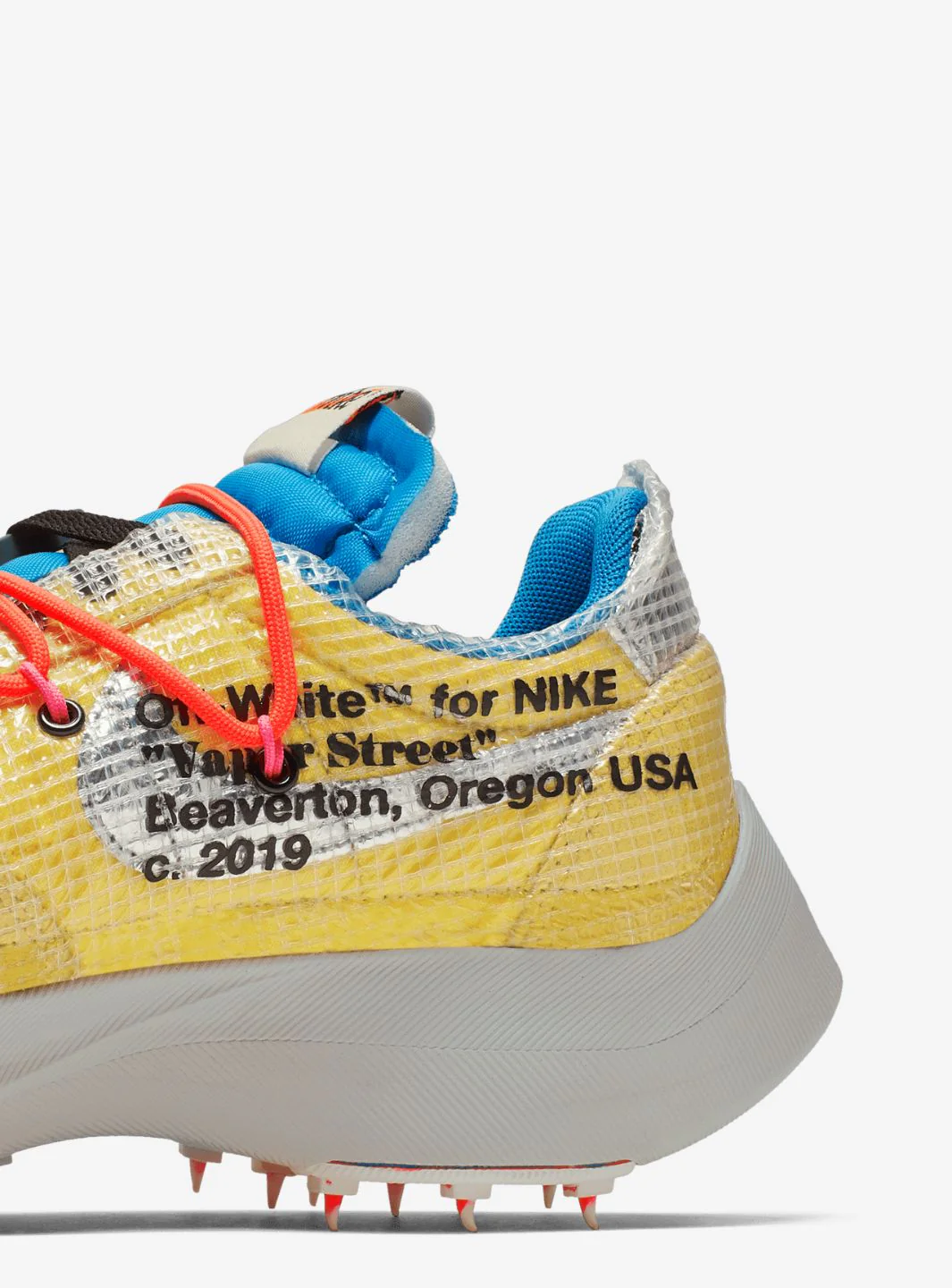 Nike Vapor Street Off-White Tour Yellow - Image 7