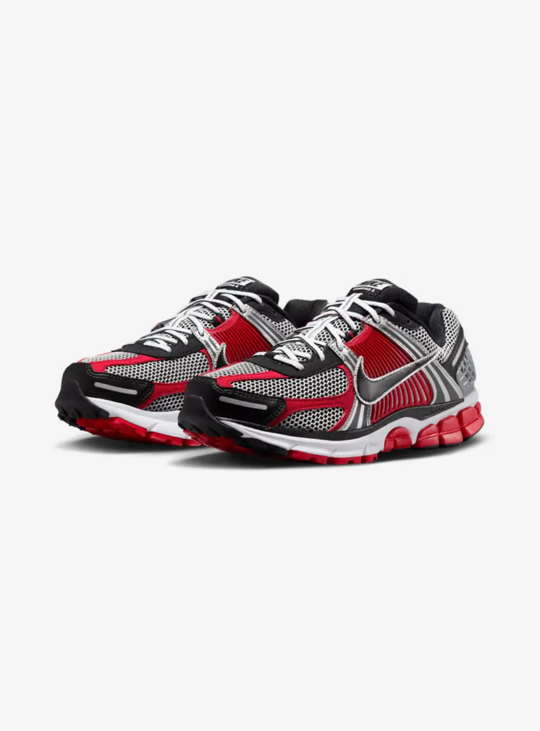Nike Zoom Vomero 5 Metallic Silver University Red - Image 2