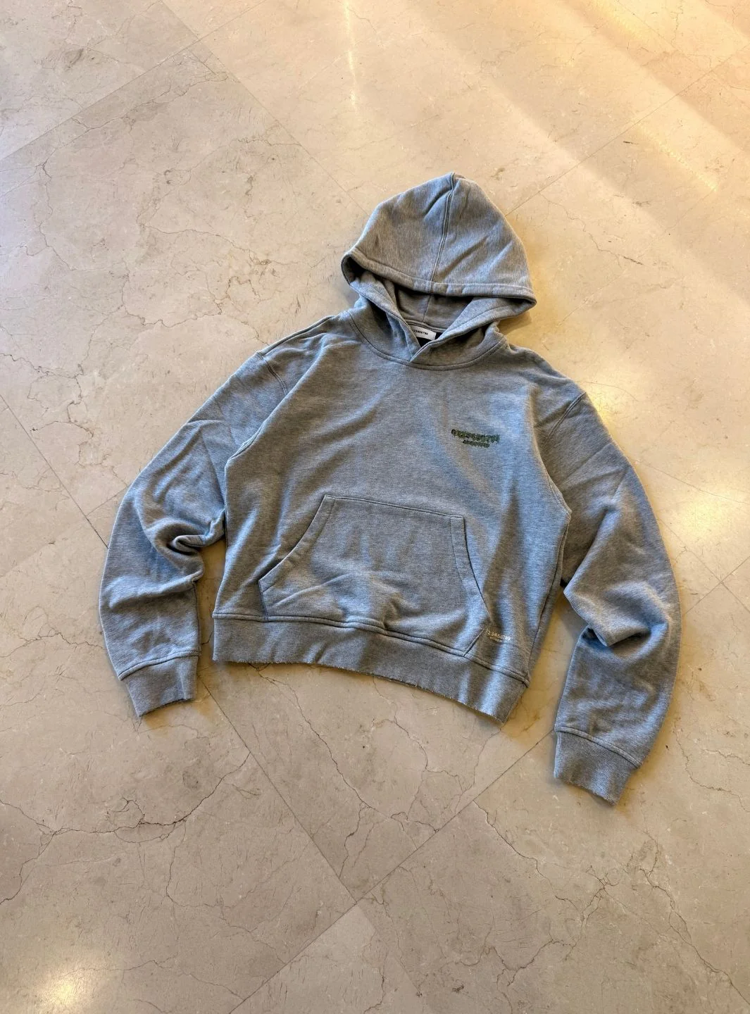 Numeri Archivio Hooded Sweatshirt Grey Melange Camo - Image 3