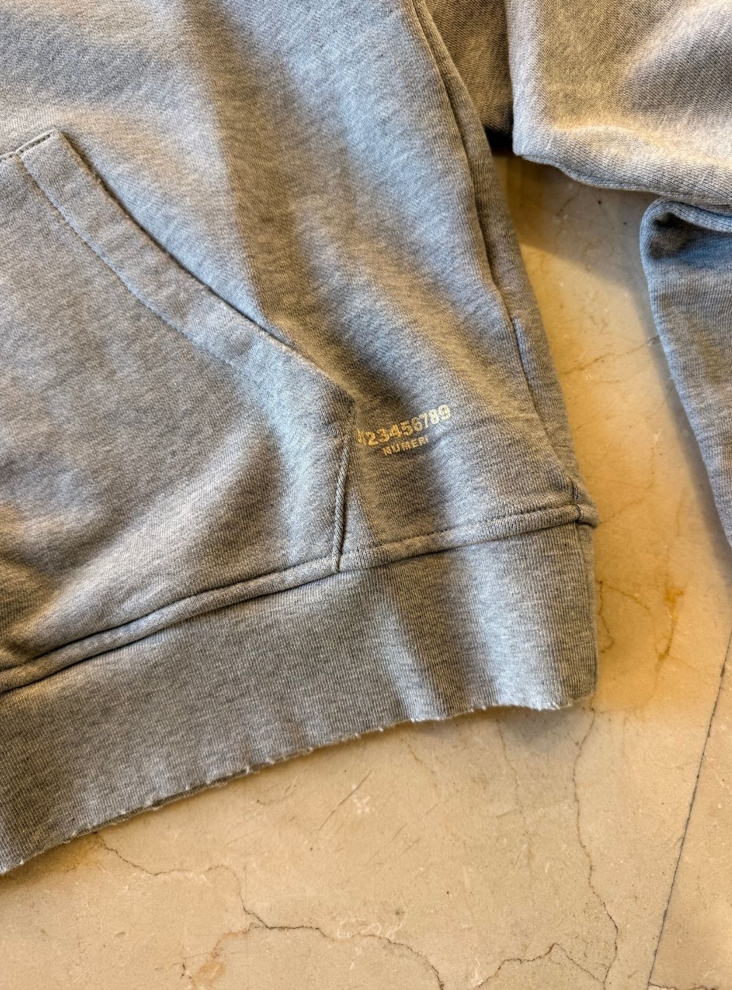 Numeri Archivio Hooded Sweatshirt Grey Melange Camo - Image 6