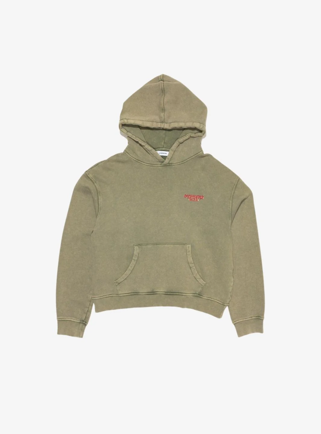 Numeri Archivio Hooded Sweatshirt Washed Olive
