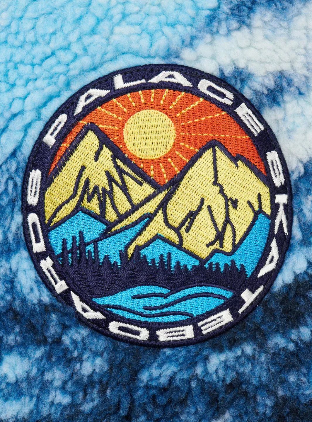 Palace Appalachian Funnel Fleece Palaska Blue - Image 4
