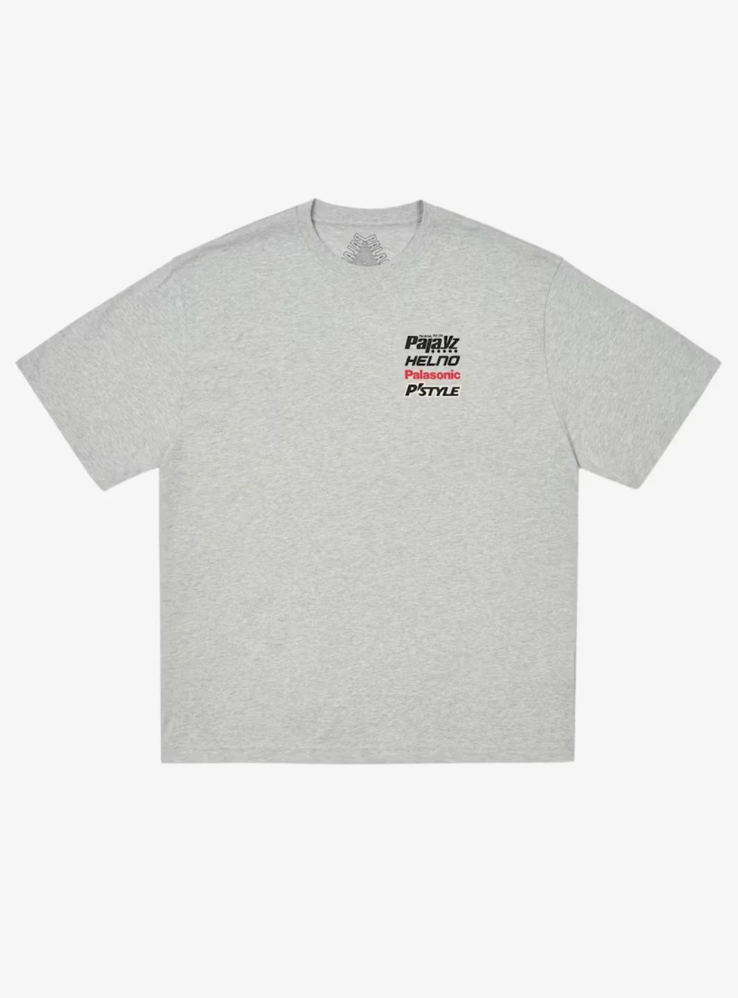 Palace Racey T-Shirt Grey Marl - Image 2