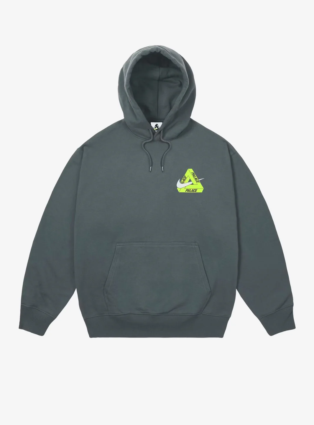Palace x Nike Tri Swoosh Hood Charcoal - Image 2