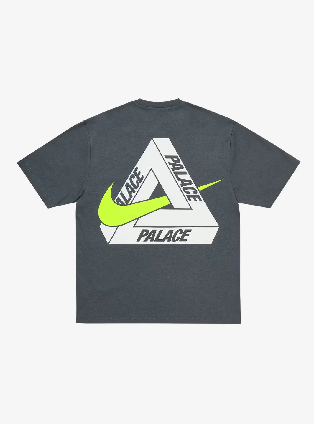 Palace x Nike Tri Swoosh T-Shirt Charcoal