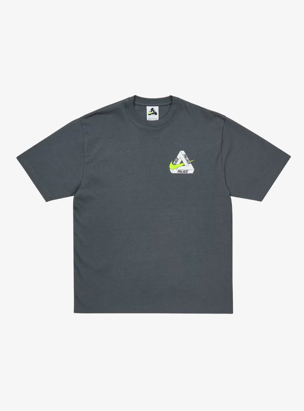 Palace x Nike Tri Swoosh T-Shirt Charcoal - Image 2
