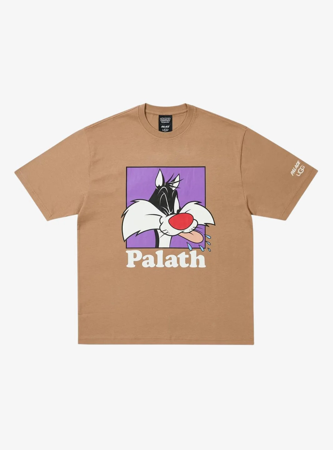Palace x UGG Looney Tunes T-Shirt Chestnut