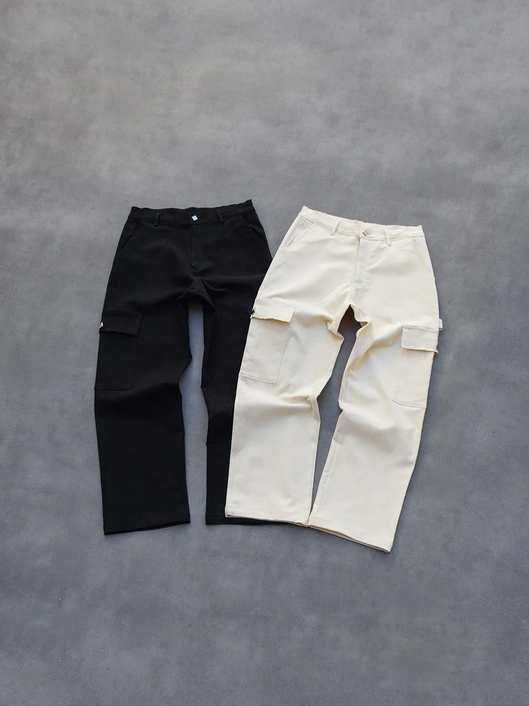 Pantalón Cargo Pant Cream - Image 6