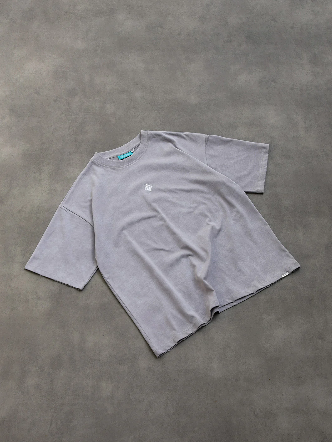 Pantalón Distressed Stone Washed T-Shirt Light Grey - Image 3