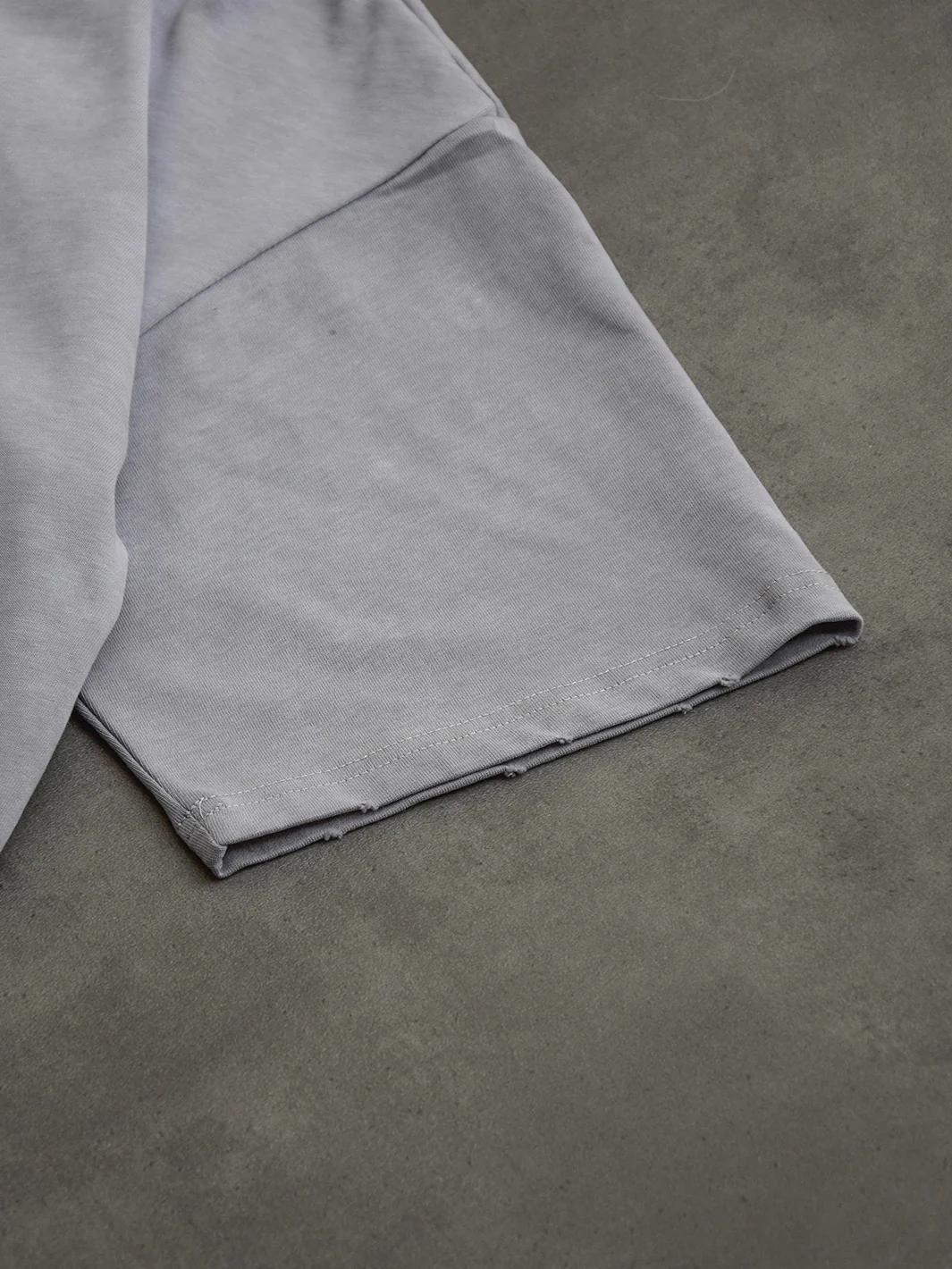 Pantalón Distressed Stone Washed T-Shirt Light Grey - Image 7